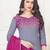 Grey South Cotton Embroidered Unstitched Dress Material