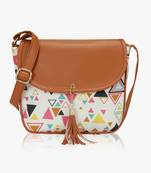 KLEIO Stylish Tassel Sling Bag For Girls / Women