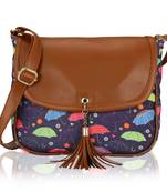 KLEIO Stylish Tassel Sling Bag For Girls / Women