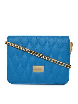 KLEIO Quilted Vibrant Cross Body Sling Hand Bag For Girls Women Ladies 1