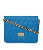 KLEIO Quilted Vibrant Cross Body Sling Hand Bag For Girls Women Ladies