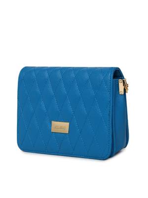 KLEIO Quilted Vibrant Cross Body Sling Hand Bag For Girls Women Ladies 2