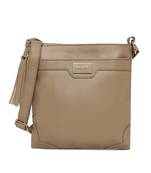 KLEIO Tassel Multi Compartment Utility Light Sling Cross Body Hand Bag For Women Girls Ladies