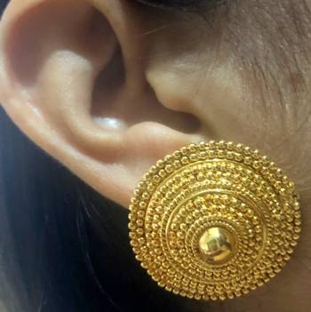 South Indian golden flower ethnic  2