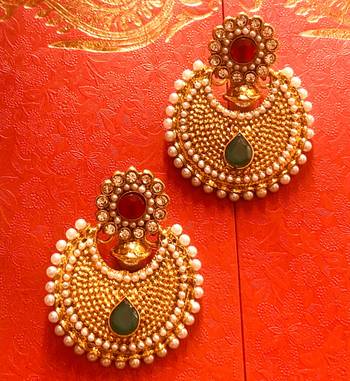 Multicolor chandbali 4
