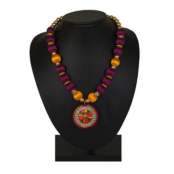 Purple Collar Necklace 1