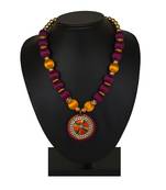 Purple Collar Necklace