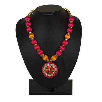 Pink Collar Necklace 1
