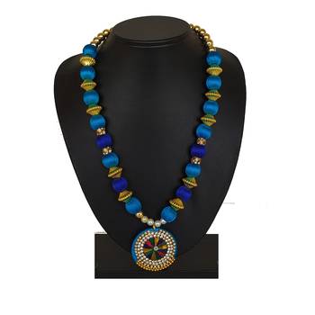 Blue Collar Necklace 1
