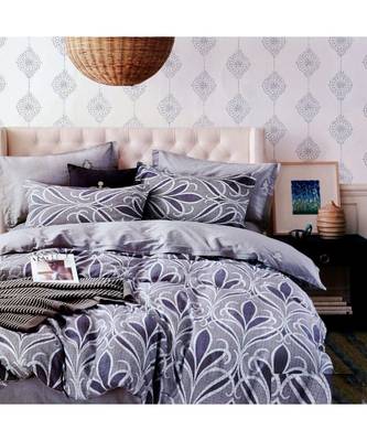 Trendy Printed Double Bedsheets with two pillow cover 1