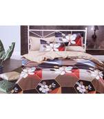 Trendy Printed Double Bedsheets with two pillow cover