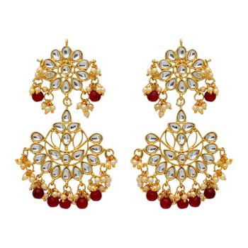 Maroon Danglers Drops 1