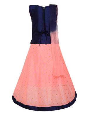 Pink Silk Blend Lehnga Choli 2