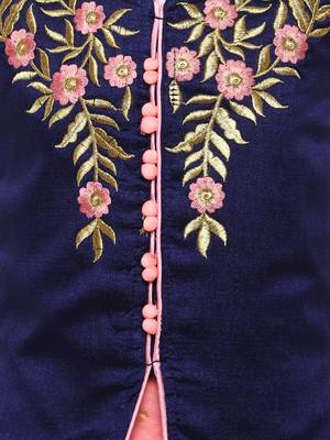 Pink Silk Blend Lehnga Choli 4