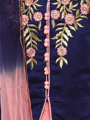 Pink Silk Blend Lehnga Choli 5