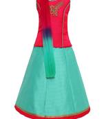 Round Neck Embellished Lehnga Choli