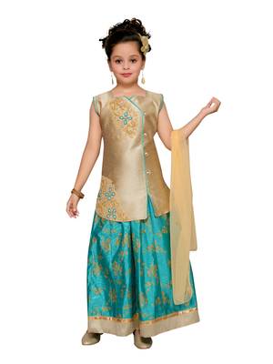 Red Silk Blend Lehnga Choli 1