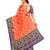 Orange Woven Art Silk Saree With Blouse