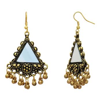 Gold Danglers Drops 2