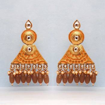 Brown Danglers Drops 1