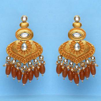 Brown Danglers Drops 1