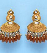 Brown Danglers Drops