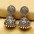 Silver jhumkas