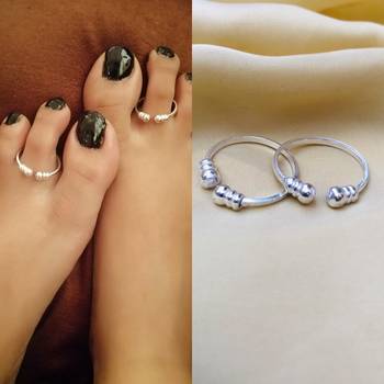 Silver toe-rings 1