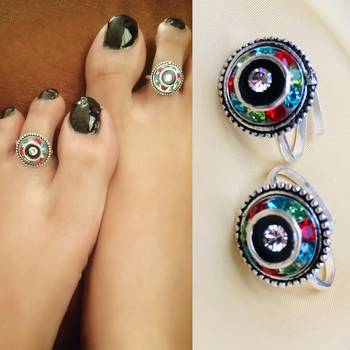 Silver toe-rings 1