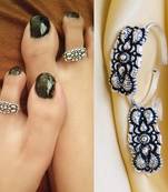 Silver toe-rings