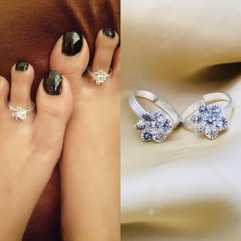 Silver toe-rings 1
