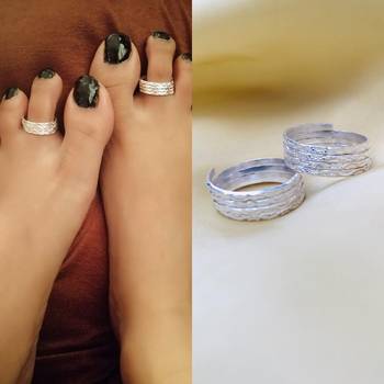 Silver toe-rings 1