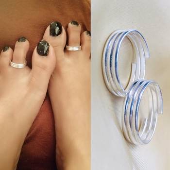 Silver toe-rings 1