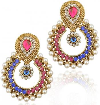 Multicolor chandbali 1