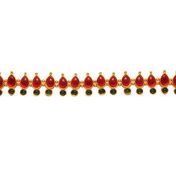 Maroon Waist Belt 2
