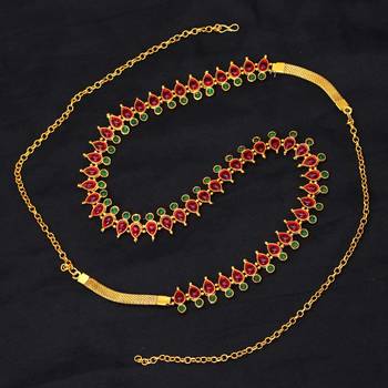 Maroon Waist Belt 3