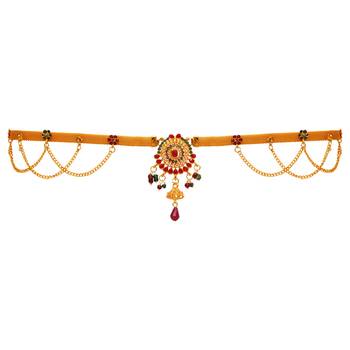 Maroon Waist Belt 1