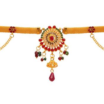 Maroon Waist Belt 2
