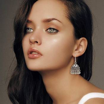 Silver jhumkas 3