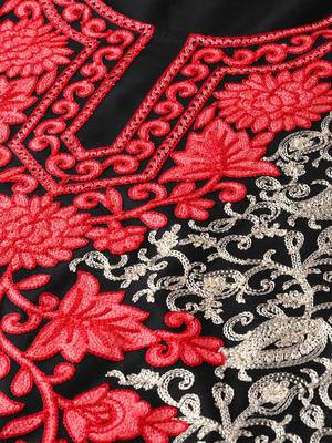 Black embroidered liva kurtas-and-kurtis 5