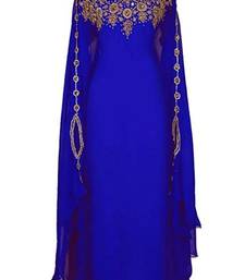 Classique Royal Blue Kaftan for Women