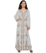 Modern Islamic Arabic Kaftan Dress For Weddin Gown Party Wear Dress
