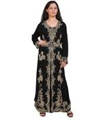 Modern Islamic Arabic Kaftan Dress For Weddin Gown Party Wear Dress