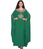 Get This Modern Arabic Ethnic Wedding Gown Hand Zari Work Dress