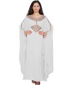 Get This Modern Arabic Ethnic Wedding Gown Hand Zari Work Dress