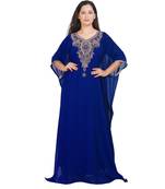 Robe Modern Kaftan Farasha Jalabiya Hand Work Dress
