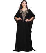 Robe Modern Kaftan Farasha Jalabiya Hand Work Dress