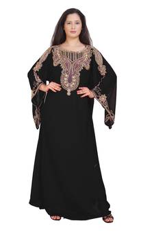 Elegant Islamic Arabic Kaftan Dress For Weddin Gown Party Wear Dress