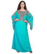 Elegant Islamic Arabic Kaftan Dress For Weddin Gown Party Wear Dress