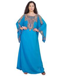 Elegant Islamic Arabic Kaftan Dress For Weddin Gown Party Wear Dress